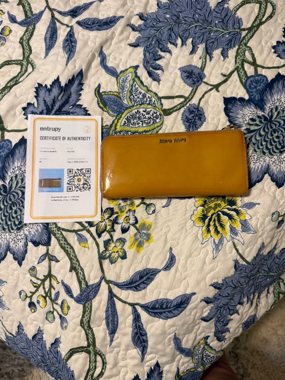 Miu miu wallet